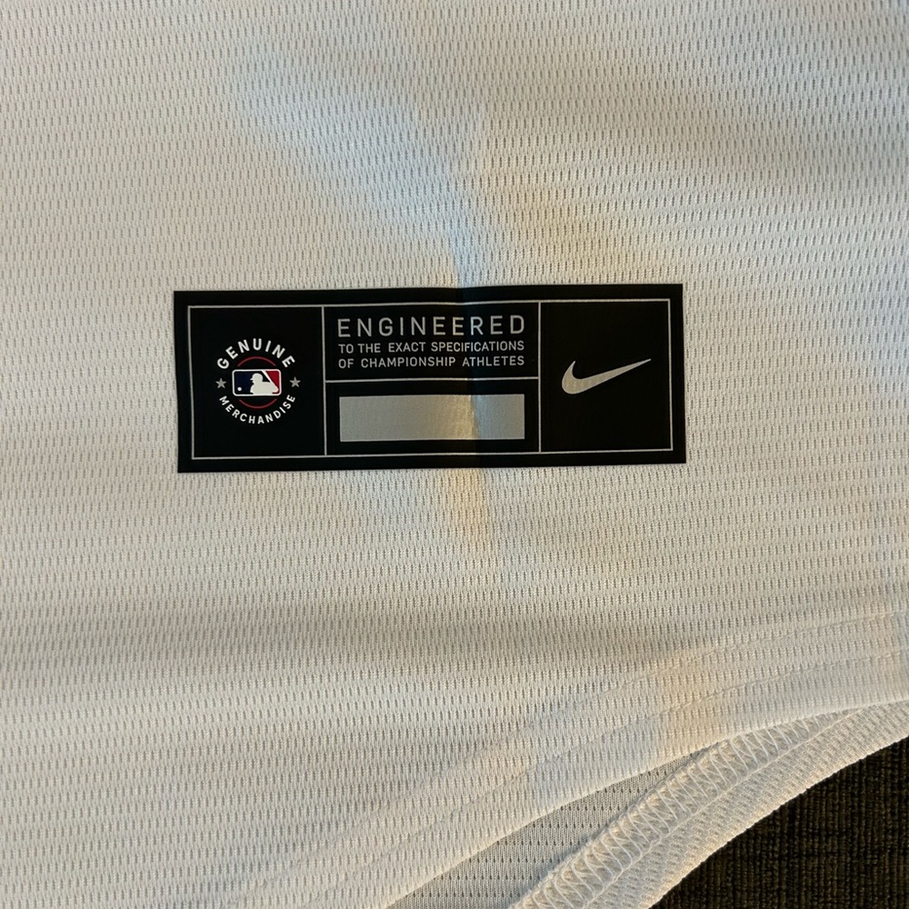 $115 Nike Authentic Toronto Blue Jays MLB Baseball White Jersey Men’s Size: M - Picture 3 of 5